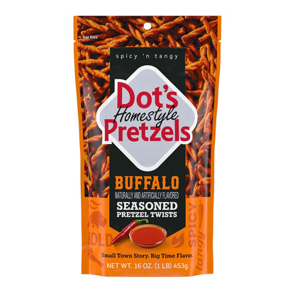 Dot's Pretzels Original Seasoned Pretzel Twist Snack, 16oz Grocery Sized Bag