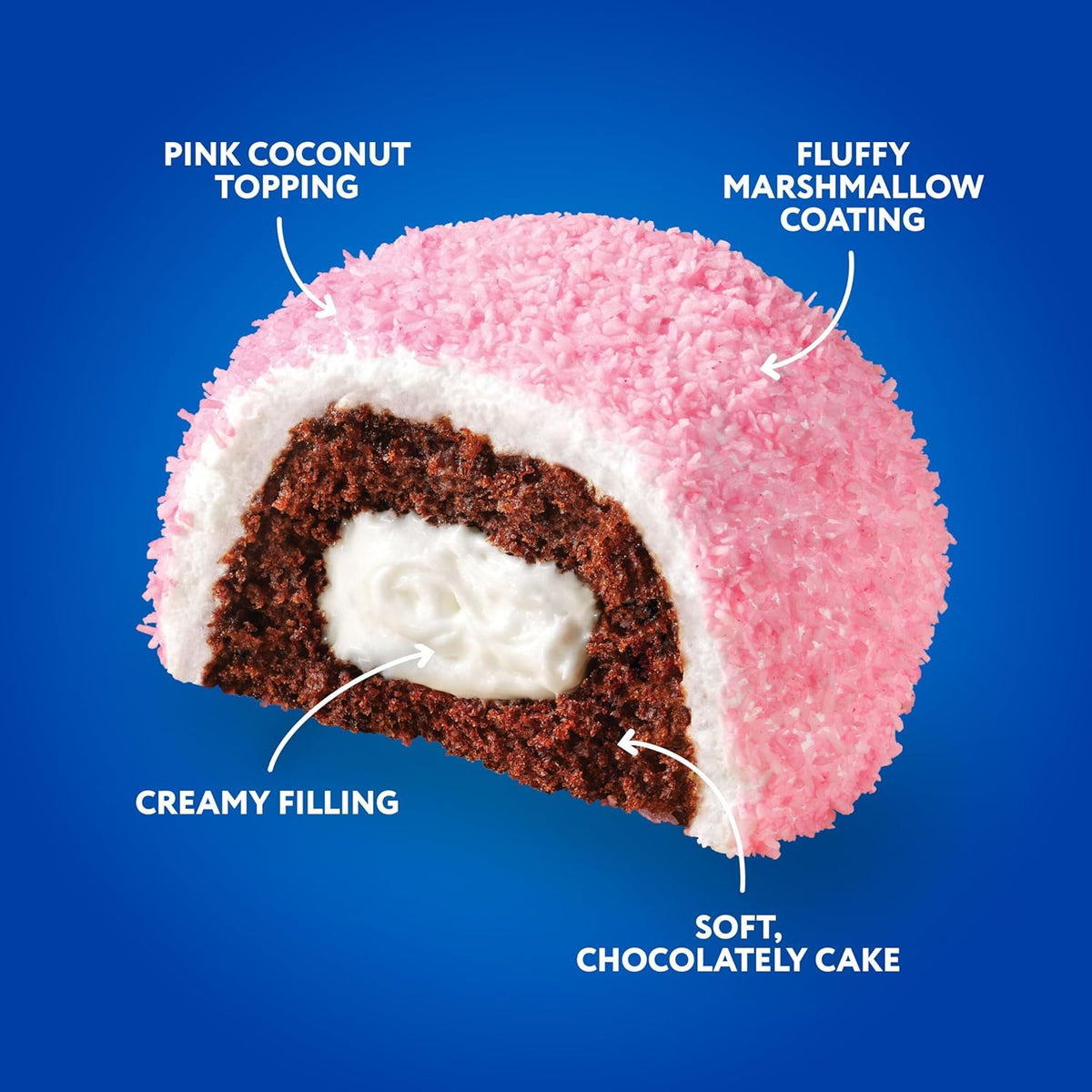 Hostess SnoBalls, 6 Count (Color May Vary by Season), 10.5 Ounce