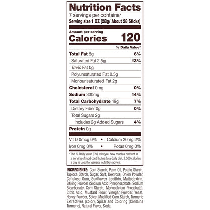 Snyder's Gluten Free Honey Mustard Onion 7oz