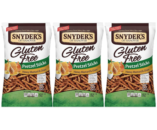 Snyder's Gluten Free Honey Mustard Onion 7oz