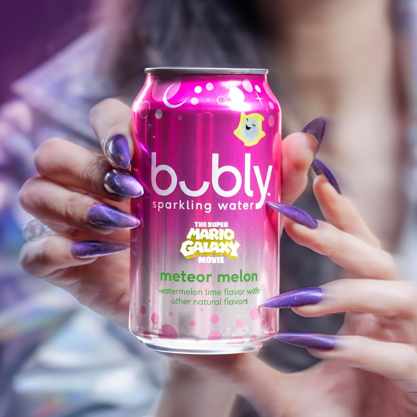 Bubly Sparkling Water, Meteor Melon, 12 Fl Oz X 8 Count