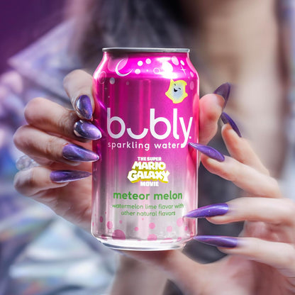 Bubly Sparkling Water, Meteor Melon, 12 Fl Oz X 8 Count