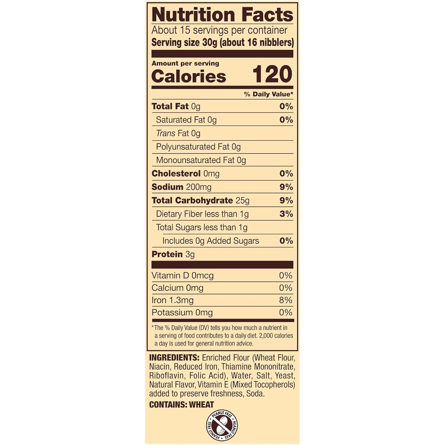Snyder's of Hanover Sourdough Nibbler Pretzels, 16 Ounce Multi-Pack - 3 Count