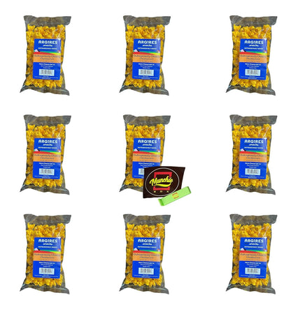 Argires Chicago 9 pack Gourmet Cheddar Cheese Popcorn 3 oz Bags