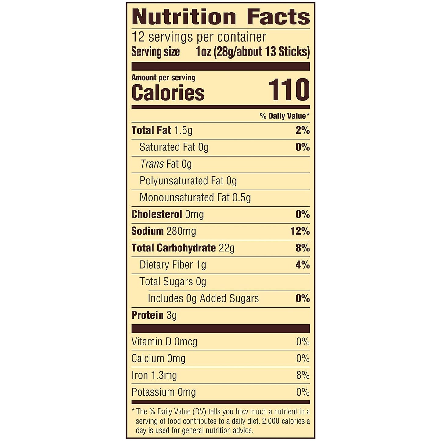Snyder's of Hanover Pretzels Dipping Sticks, 12 Ounce Bag (Pack of 12)