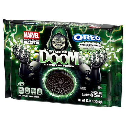 MARVEL OREO Stuf of Doom Chocolate Sandwich Cookies, Special Edition, 10.68 oz