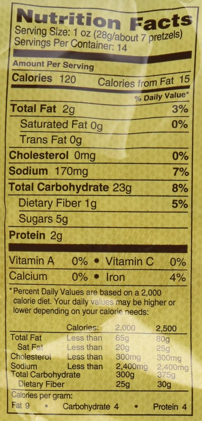 Utz Braided Honey Wheat Twists Pretzels, 14 Ounce